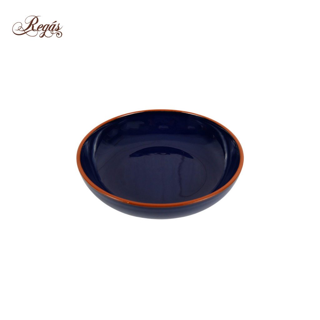 Regas Terracota Casserole Cobalt 22cm / 8.5"