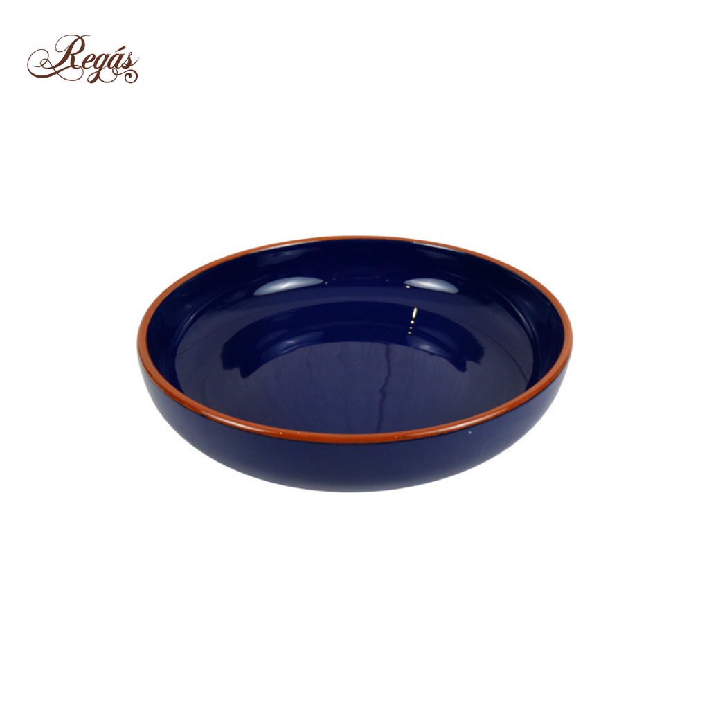 Regas Terracota Casserole Cobalt 26cm / 10"