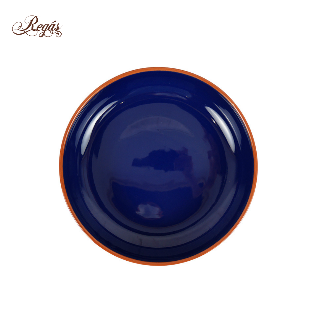 Regas Terracota Casserole Cobalt 26cm / 10"