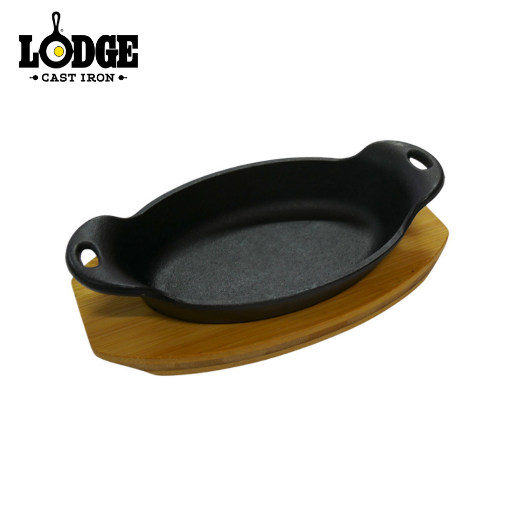 Lodge Oval Server 9oz with Free Underliner
