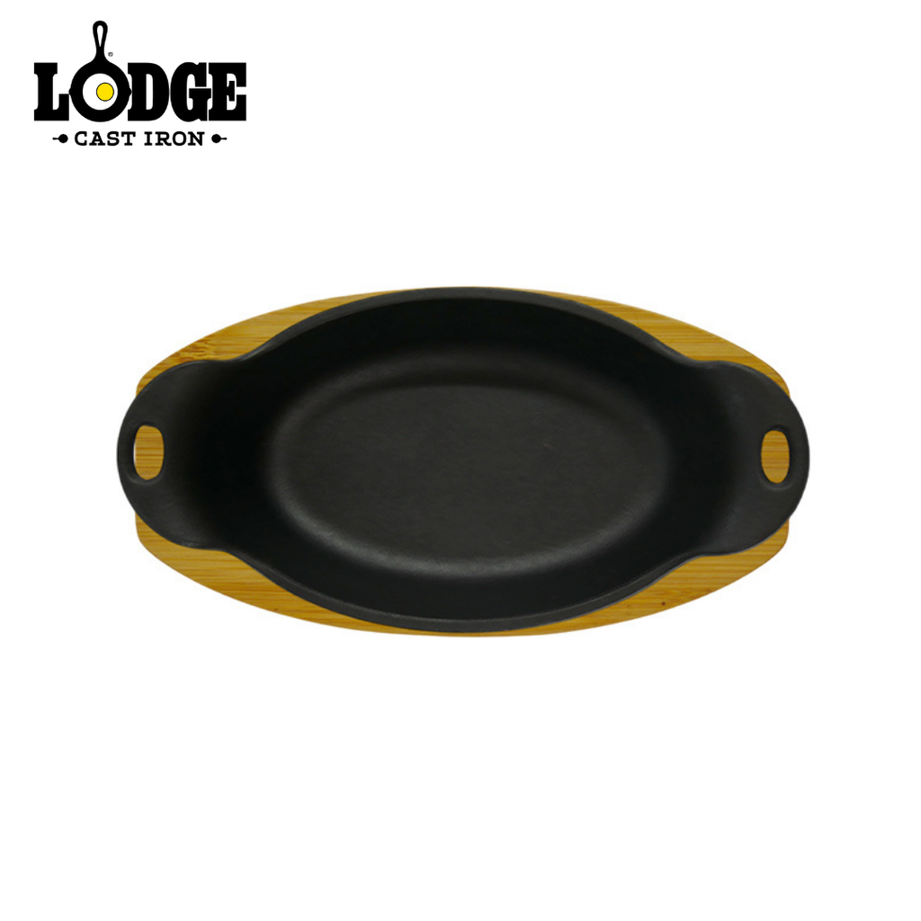 Lodge Oval Server 9oz with Free Underliner