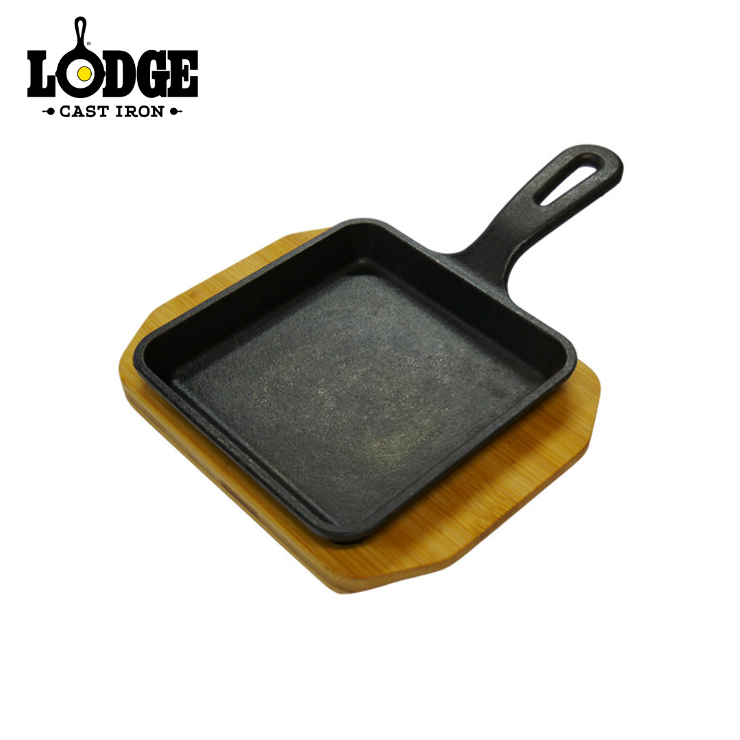 Lodge Skillet Square 5.5" with Free Underliner