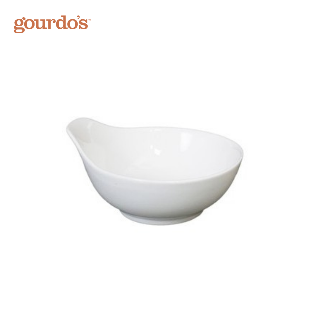 Gourdo's Porcelain Japanese Tempura Bowl With Handle 5"