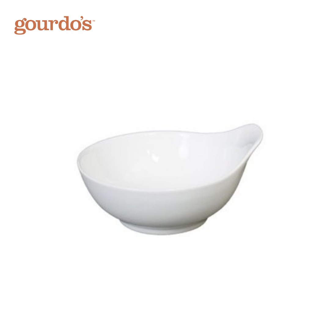 Gourdo's Porcelain Japanese Tempura Bowl With Handle 5"