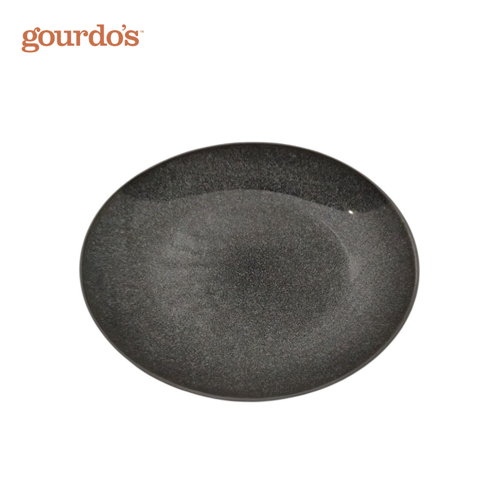 HH Salad Plate Gray 8"