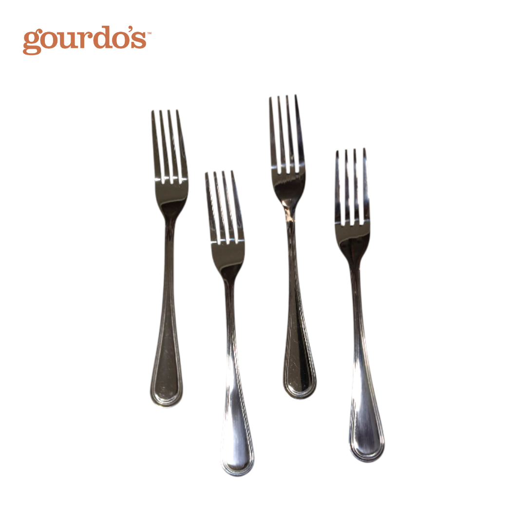 Dessert Fork Florence Stainless Steel 18/0 Mirror Polish Set of 4