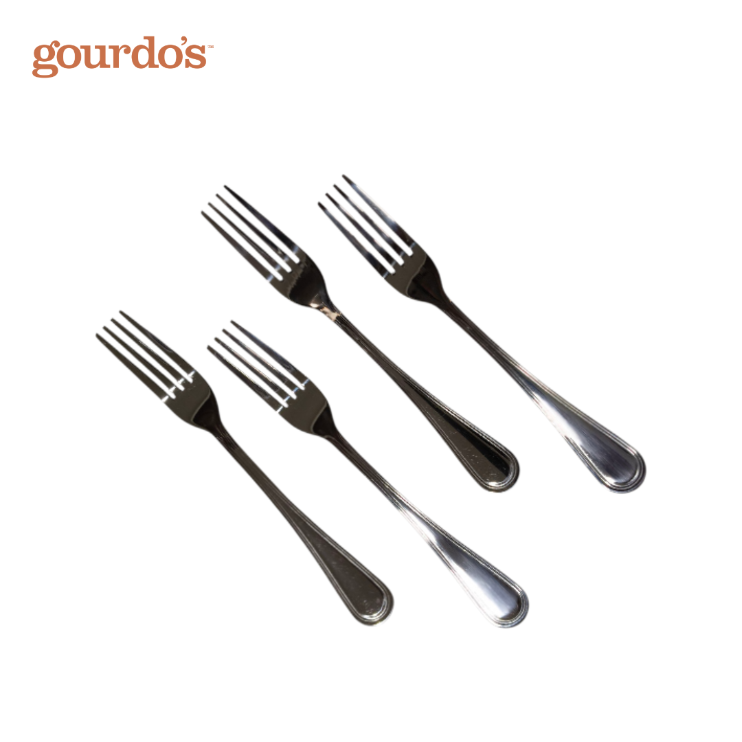 Dessert Fork Florence Stainless Steel 18/0 Mirror Polish Set of 4