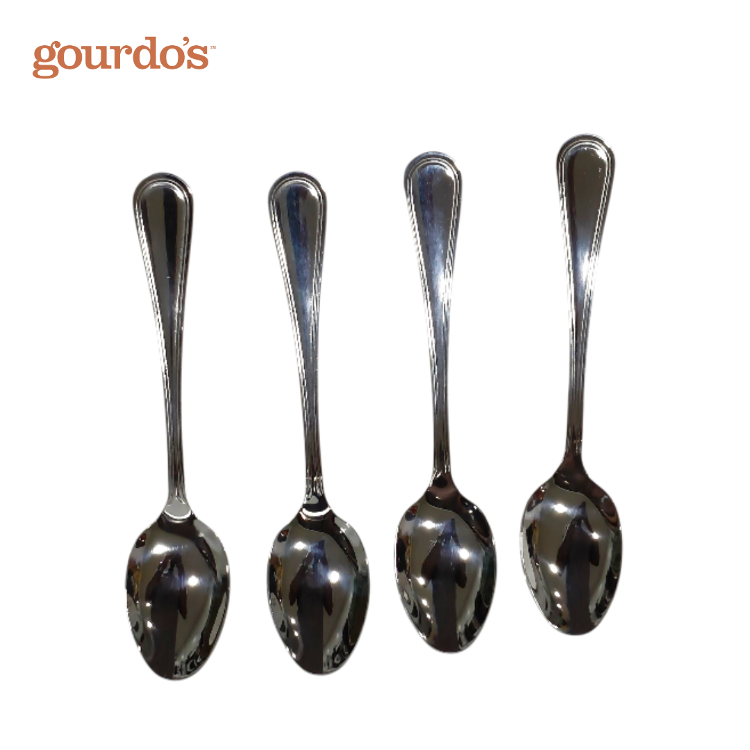 Dessert Spoon Florence Stainless Steel 18/0 Mirror Polish Set of 4
