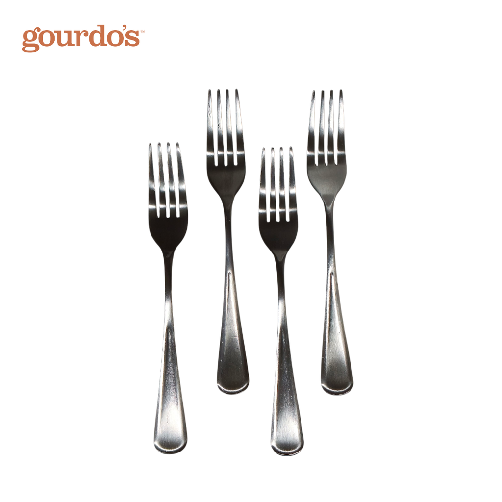 Dinner Fork Sierra Stainless Steel 18/0 Mirror Polish Set of 4