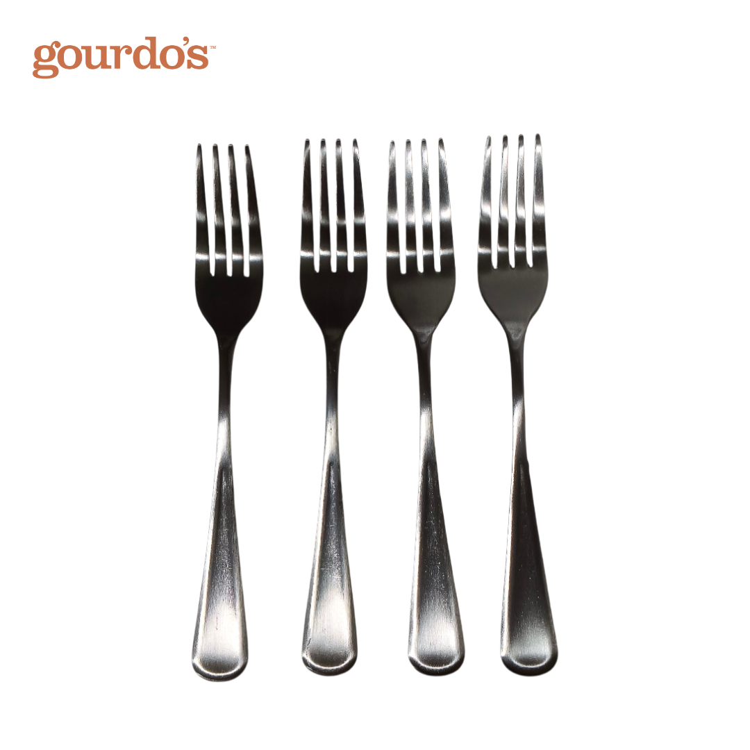 Dinner Fork Sierra Stainless Steel 18/0 Mirror Polish Set of 4