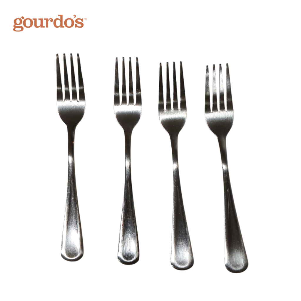 Dessert Fork Sierra Stainless Steel 18/0 Mirror Polish Set of 4