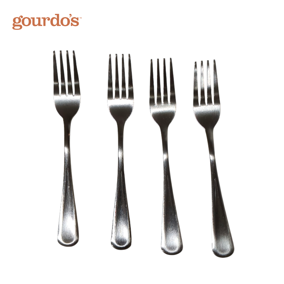 Dessert Fork Sierra Stainless Steel 18/0 Mirror Polish Set of 4