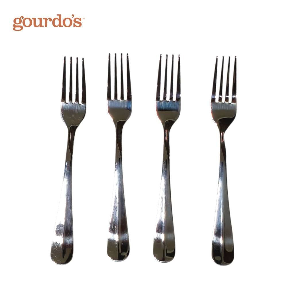 Dessert Fork Helsinki Stainless Steel 18/0 Mirror Polish Set of 4