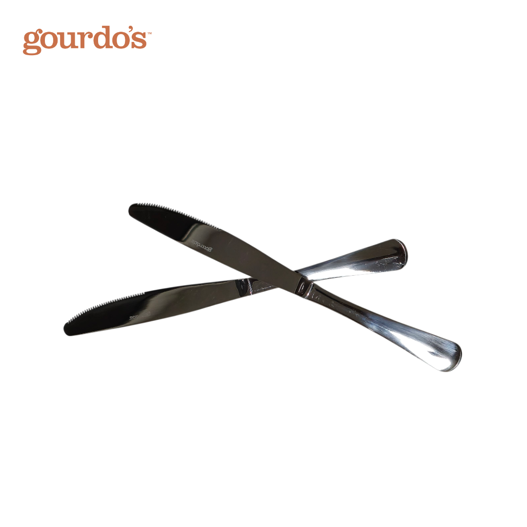 Dinner Knife Helsinki Stainless Steel 18/0 Mirror Polish Set of 2