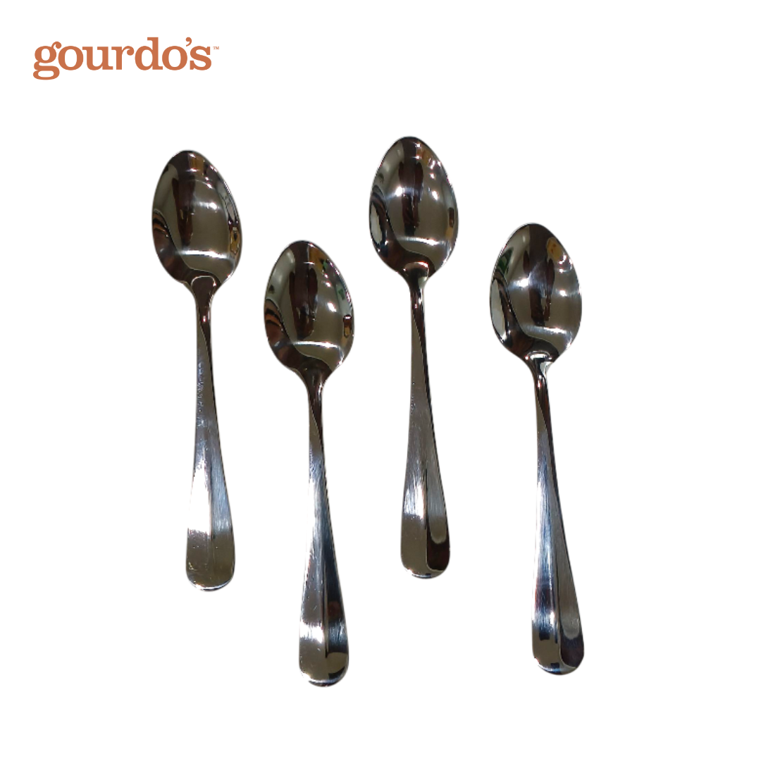 Dessert Spoon Helsinki Stainless Steel 18/0 Mirror Polish Set of 4