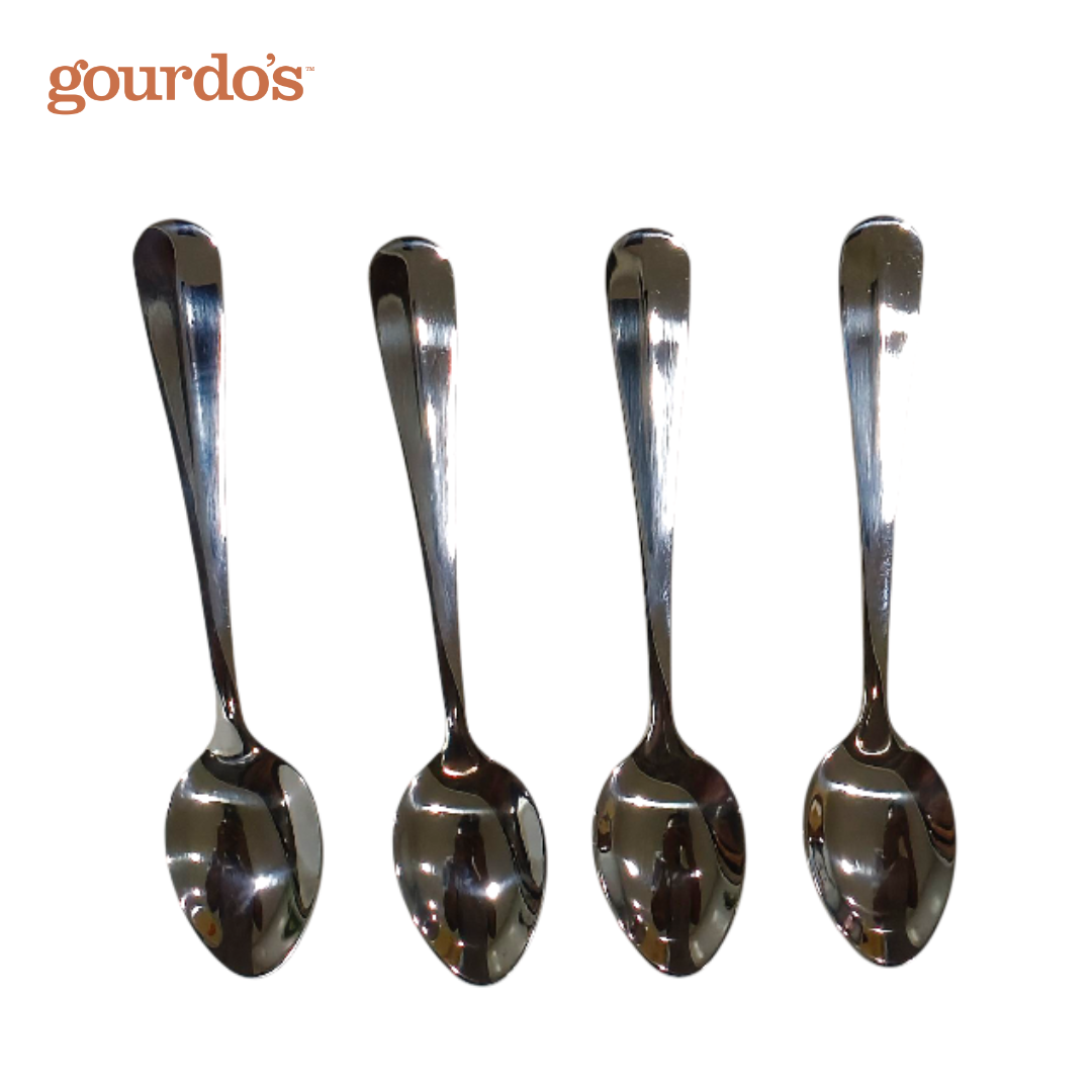 Dessert Spoon Helsinki Stainless Steel 18/0 Mirror Polish Set of 4