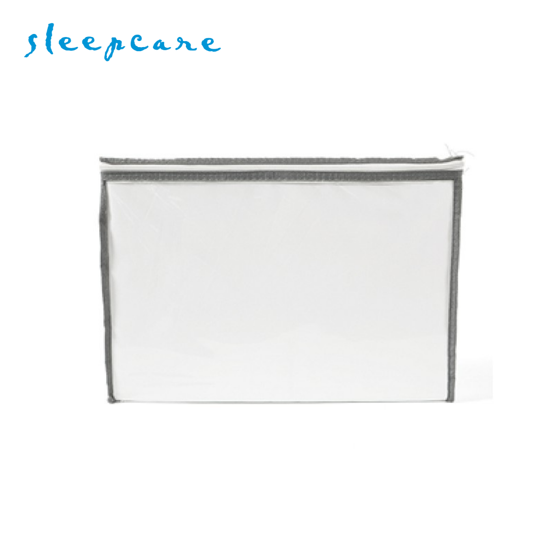 Sleepcare Basic White Flat Sheet Twin 66x92"