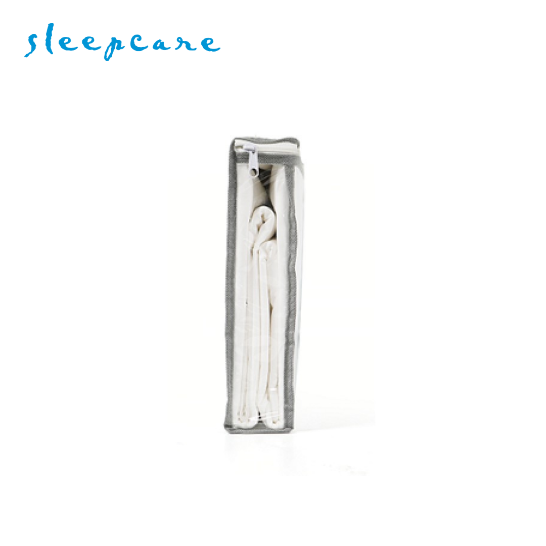 Sleepcare Basic White Flat Sheet Twin 66x92"