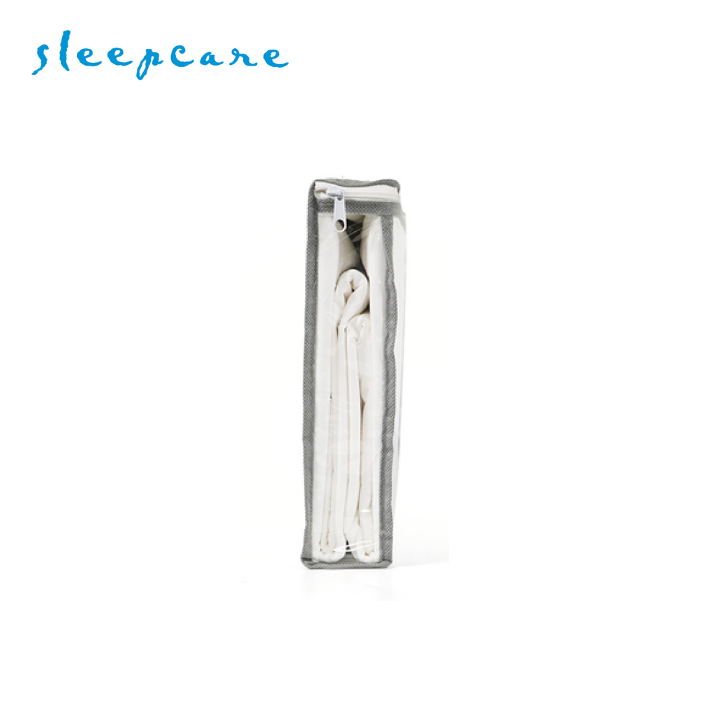 Sleepcare Basic White Fitted Sheet Full 54x76+9"