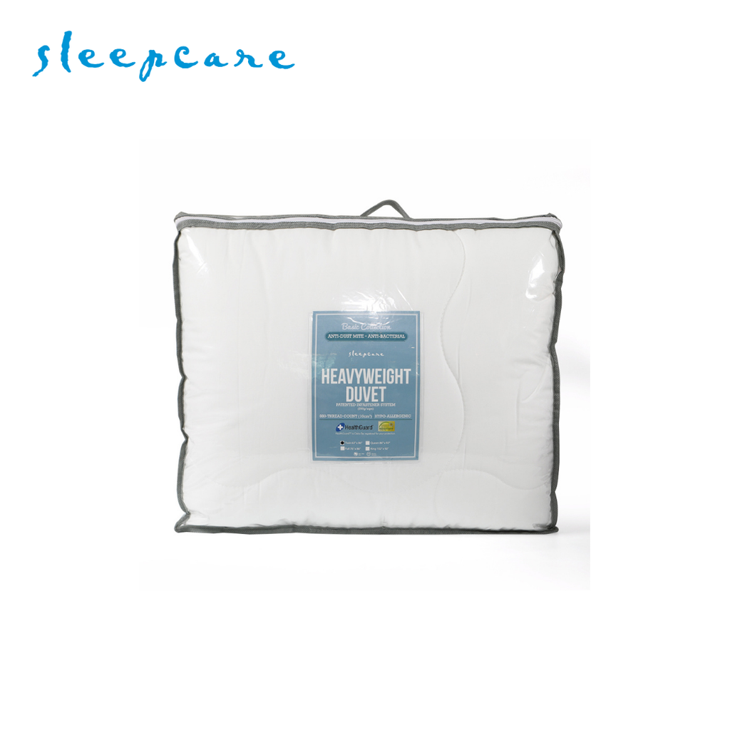 Sleepcare Anti Dust-Mite, Anti-Bacterial Duvet Heavyweight Twin 63x86" 250g