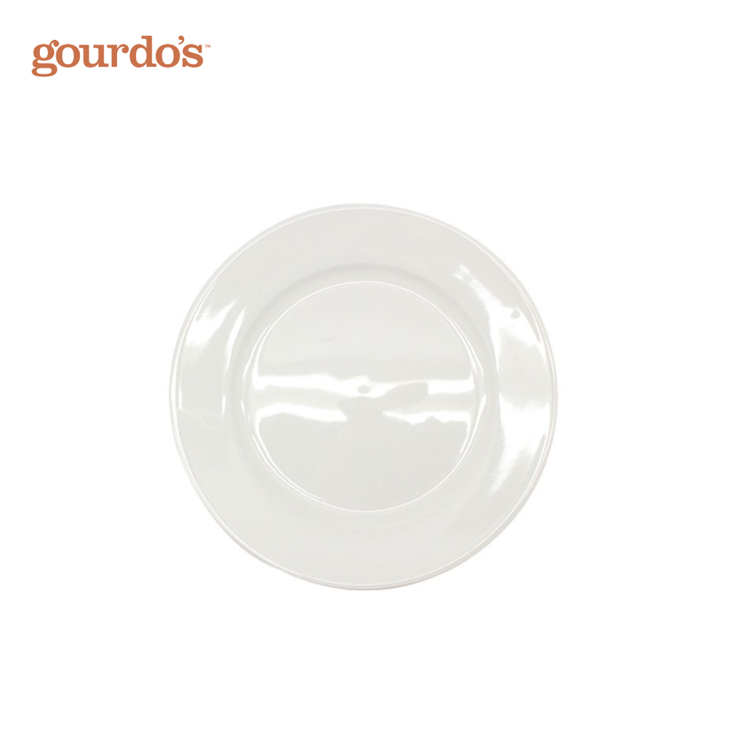 Gourdo's Porcelain Buffet Plate 10"