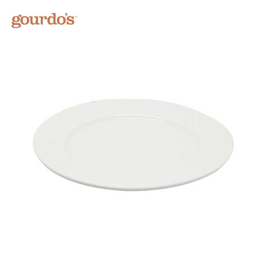 Gourdo's Porcelain Buffet Plate 10"