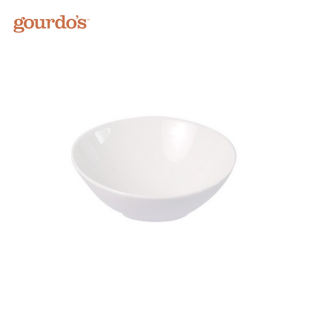 Gourdo's Porcelain Urban Bevel Edge Bowl 5.5"