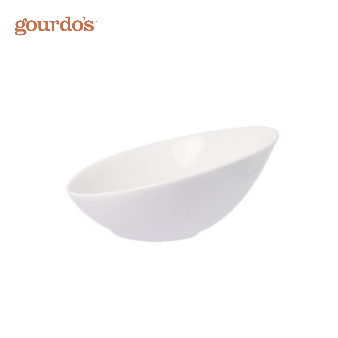Gourdo's Porcelain Urban Bevel Edge Bowl 5.5"