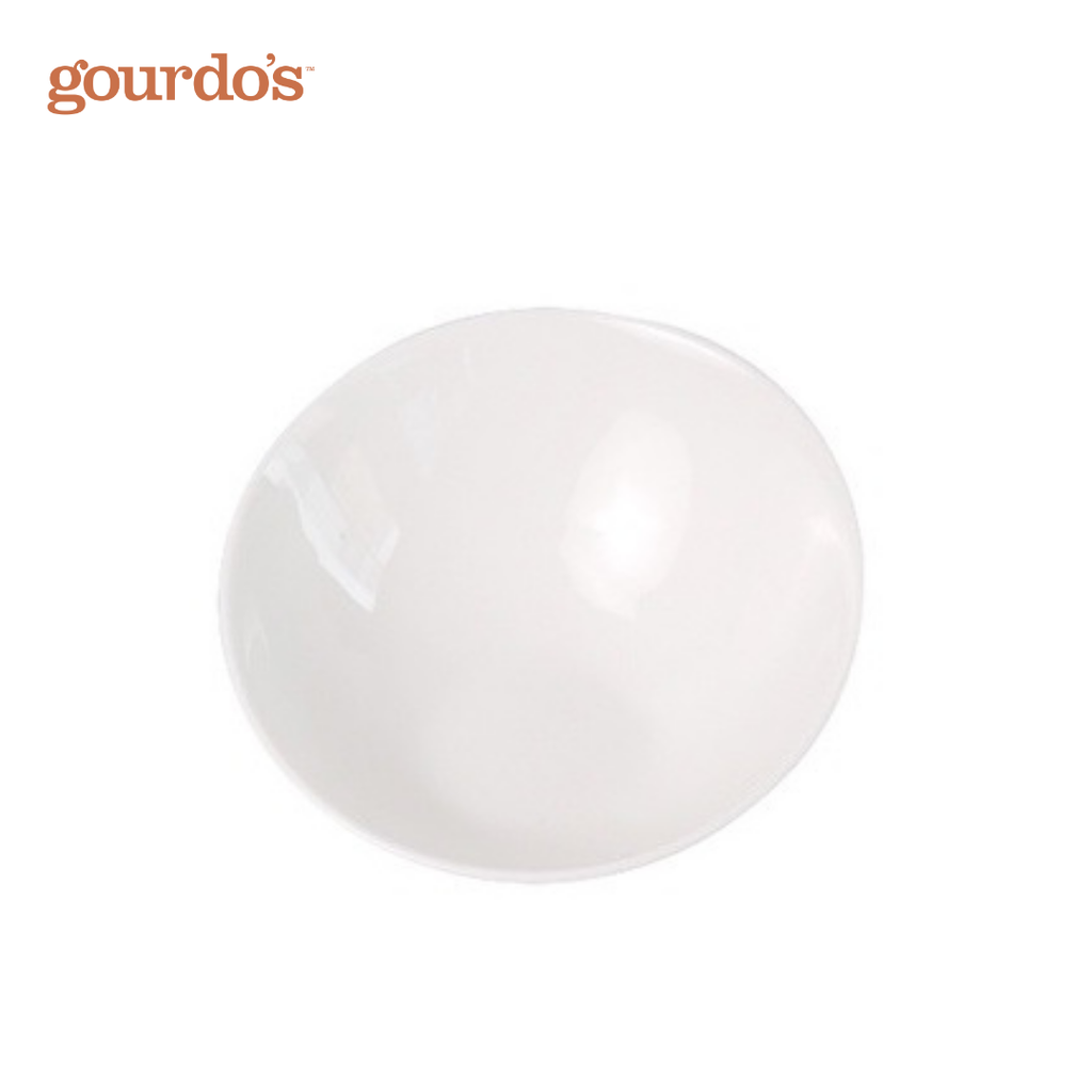 Gourdo's Porcelain Urban Bevel Edge Bowl 5.5"