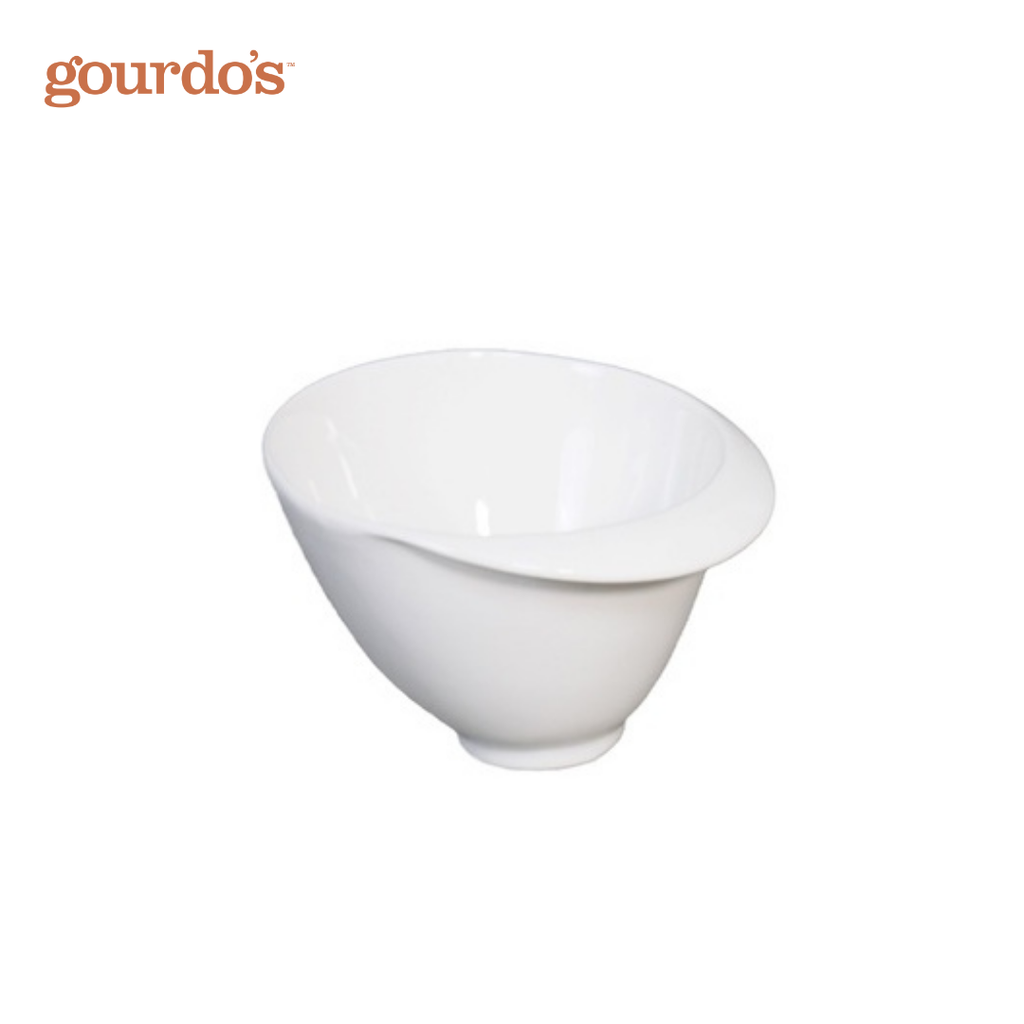Gourdo's Porcelain Tilt Bowl Urban 6"