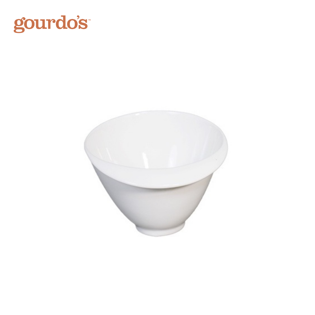 Gourdo's Porcelain Tilt Bowl Urban 6"
