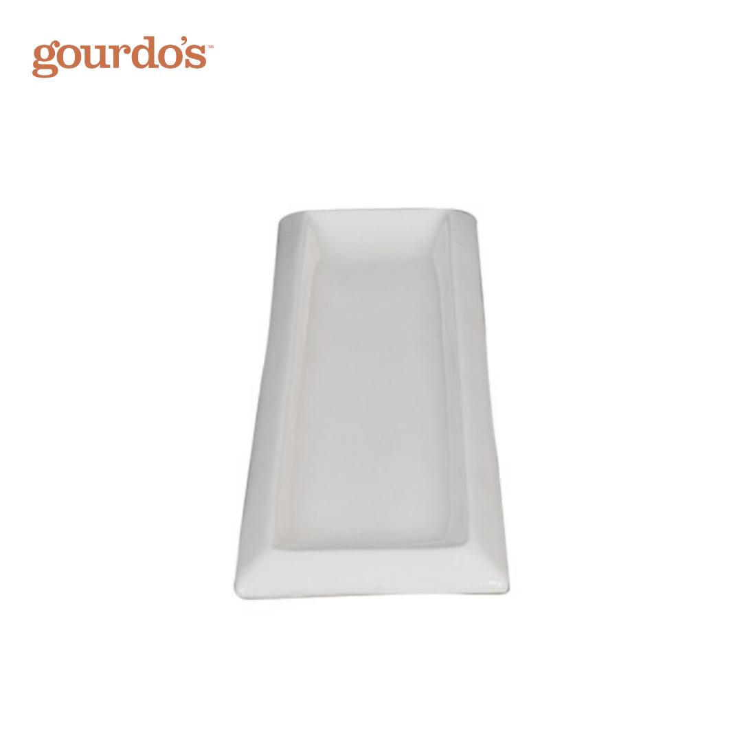 Gourdo's Porcelain Rectangular Long Dish