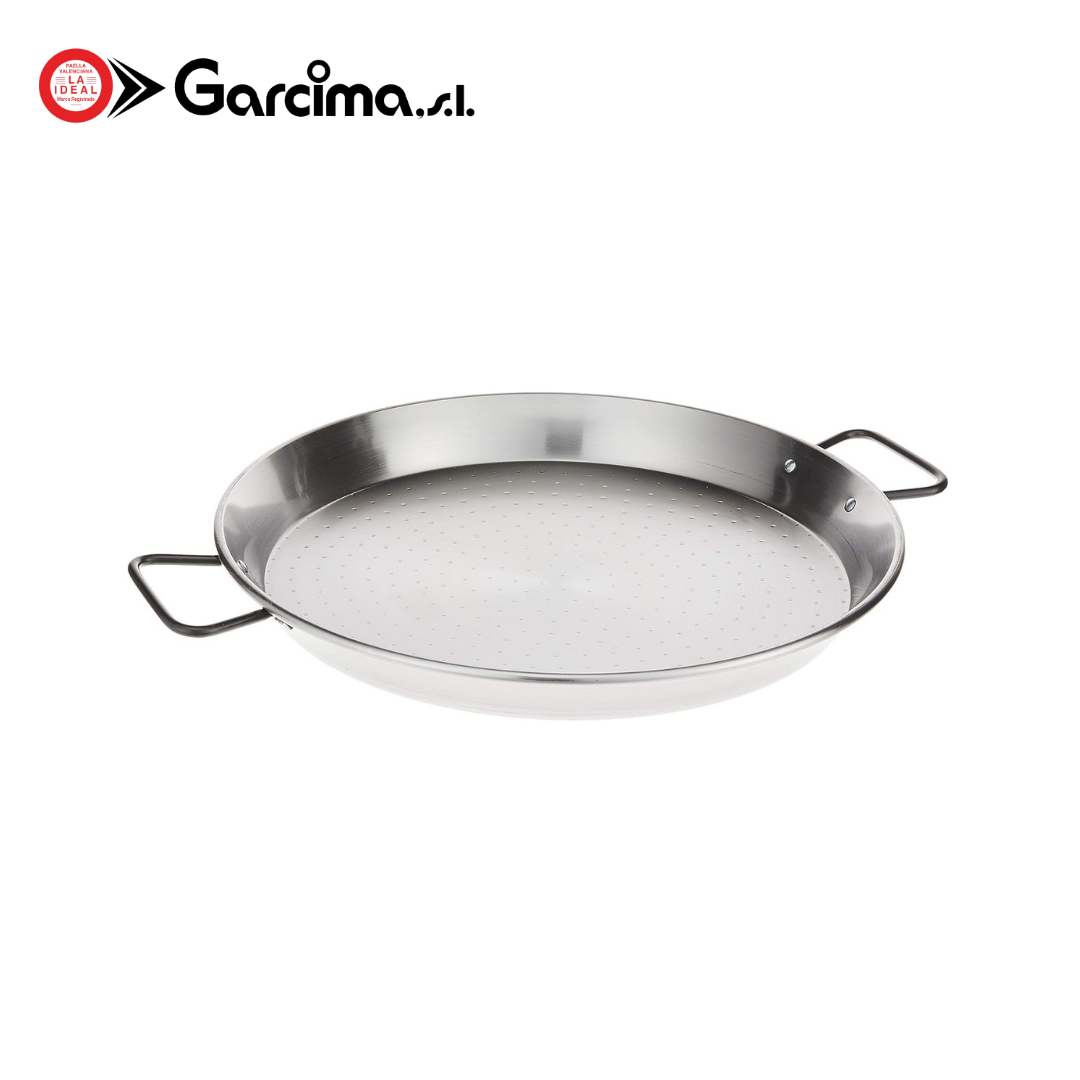 Garcima Paella Pan Pata Negra Polished Carbon Steel 40cm