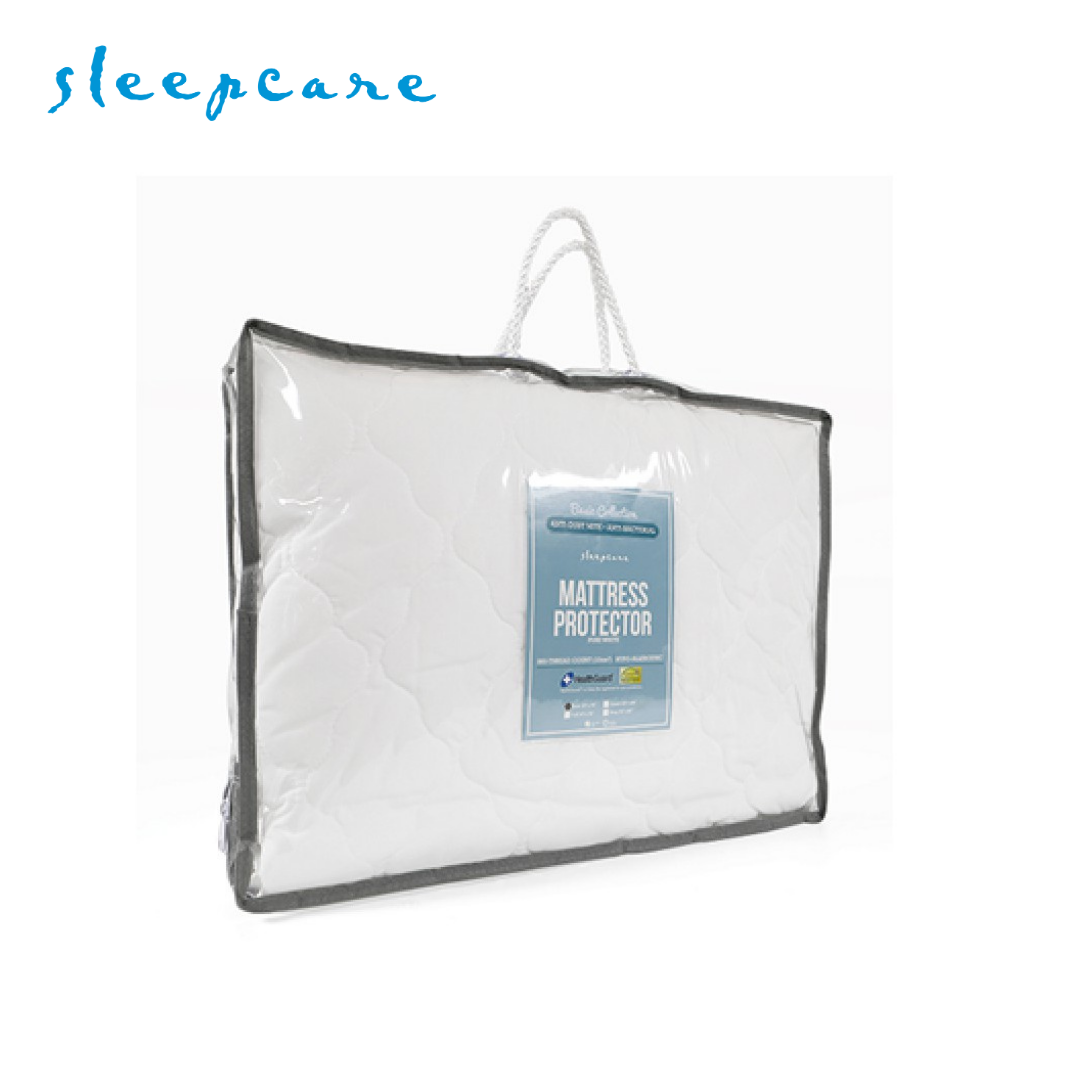 Sleepcare Basic White Mattress Protector Twin 39x76"