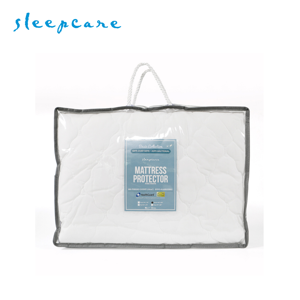 Sleepcare Basic White Mattress Protector Queen 60x80"