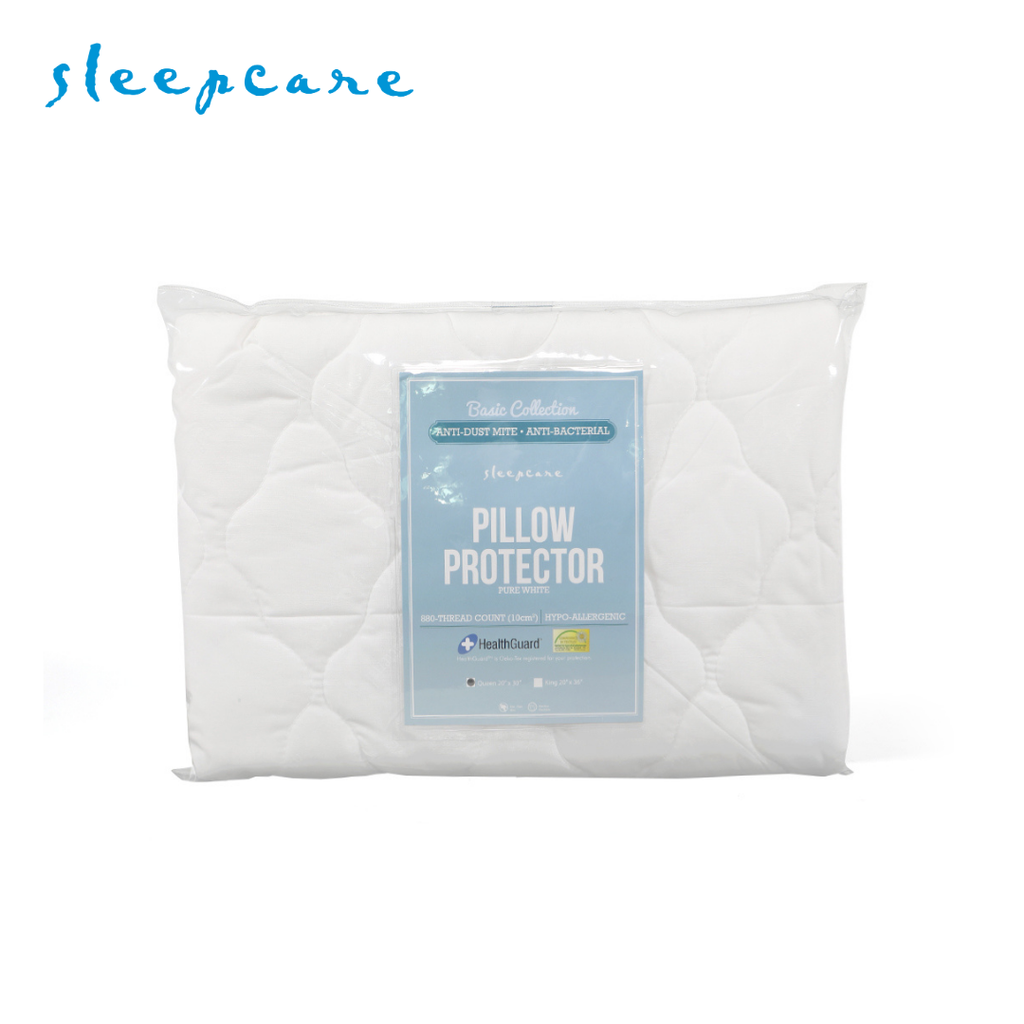 Sleepcare Anti Dust-Mite, Anti-Bacterial Pillow Protector Queen 20x30"