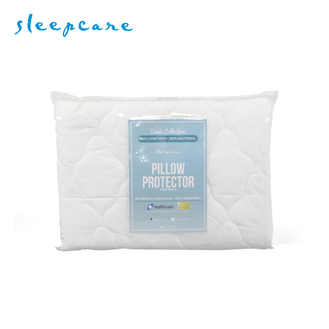 Sleepcare Anti Dust-Mite, Anti-Bacterial Pillow Protector Queen 20x30"