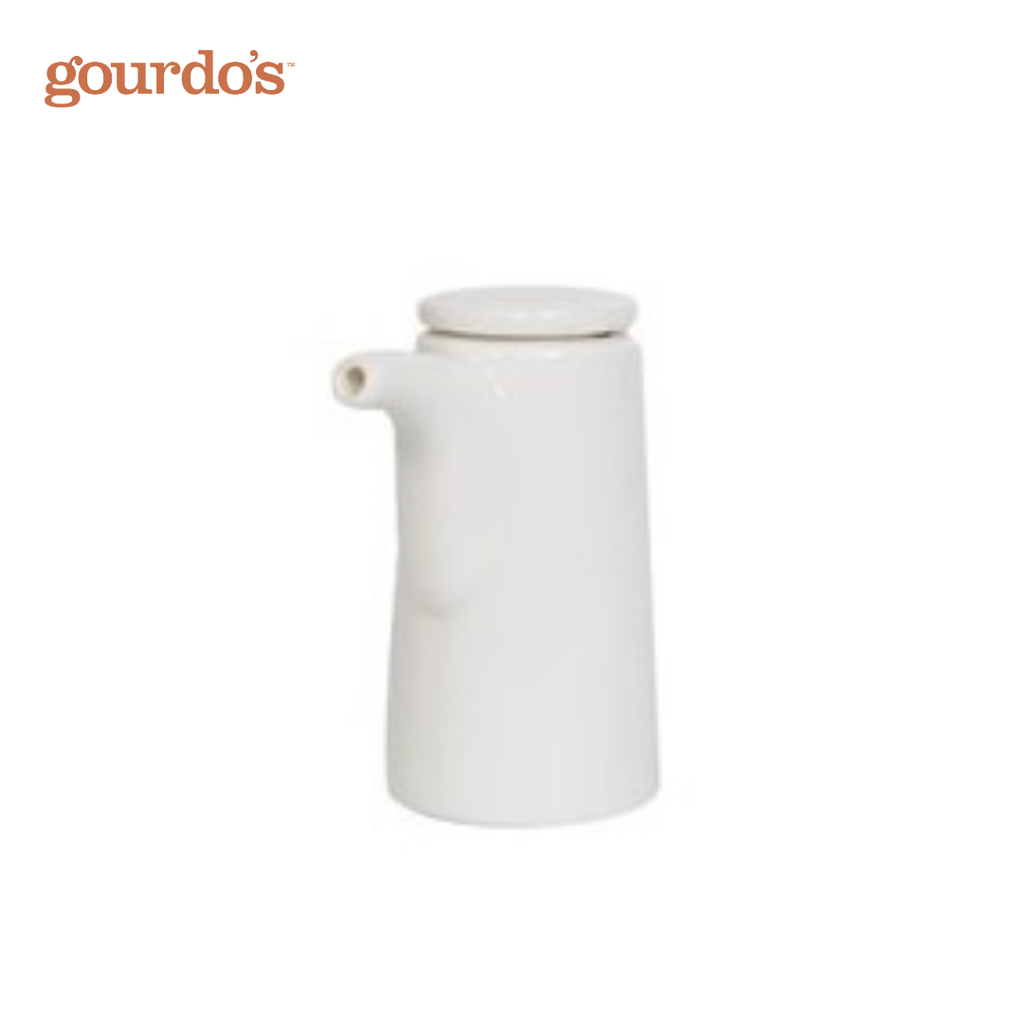 Gourdo's Porcelain Chinese Oil/Soy Bottle 3.5"
