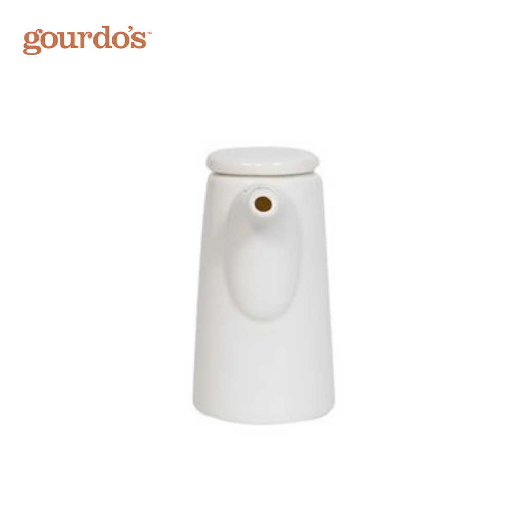 Gourdo's Porcelain Chinese Oil/Soy Bottle 3.5"