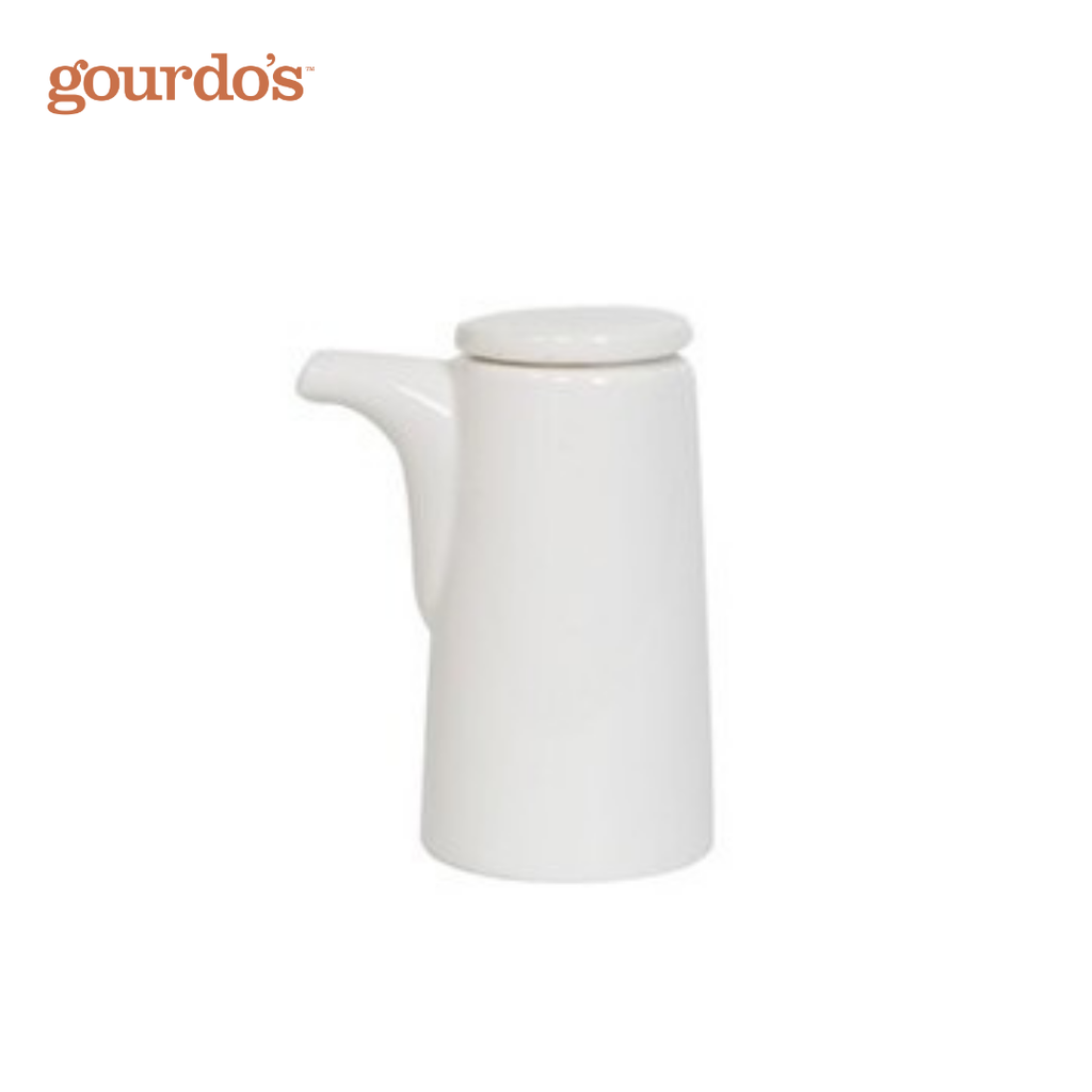 Gourdo's Porcelain Chinese Oil/Soy Bottle 3.5"