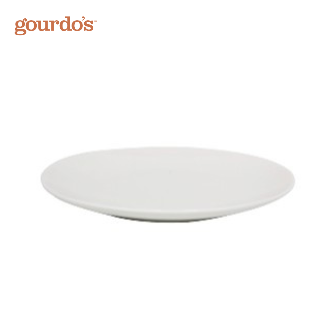 Gourdo's Porcelain Coupe Plate 10"