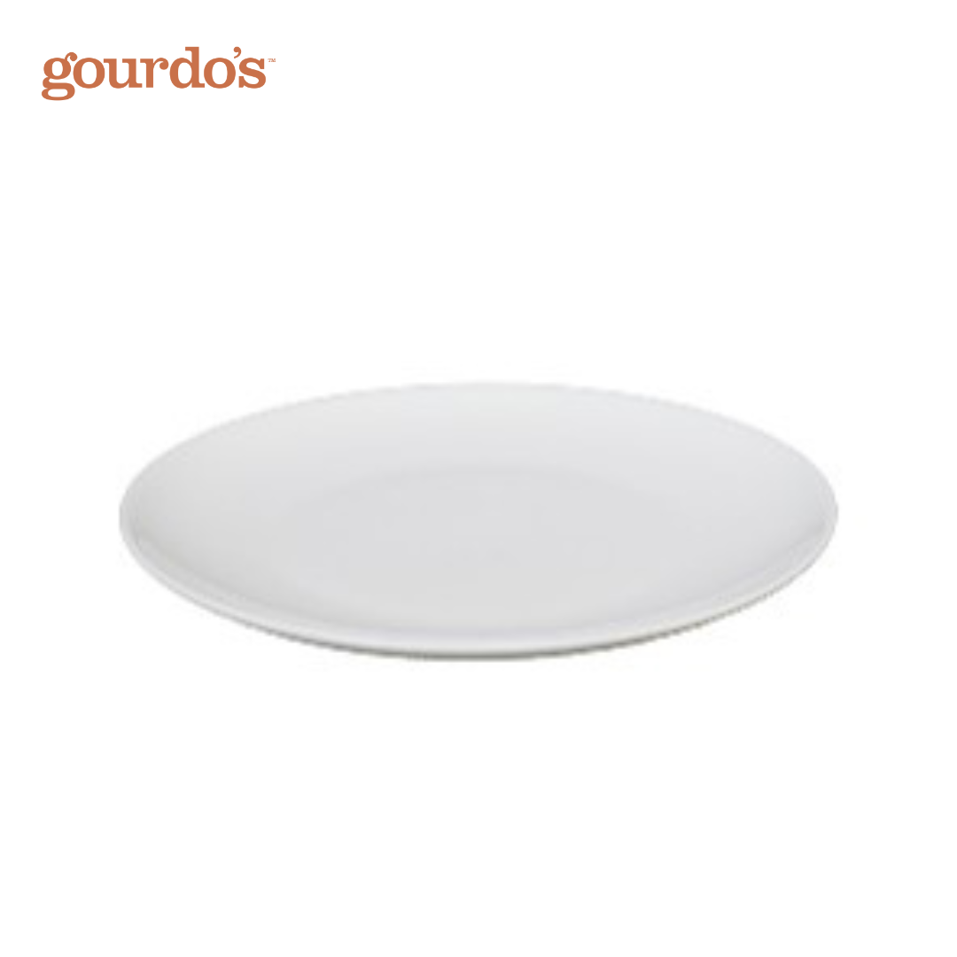 Gourdo's Porcelain Coupe Plate 10"