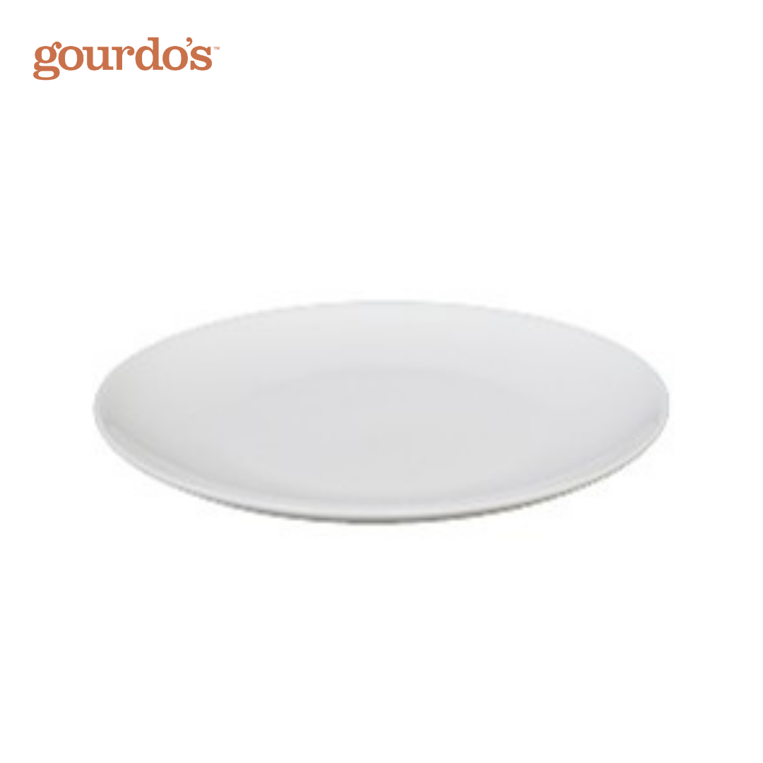 Gourdo's Porcelain Coupe Plate 8"