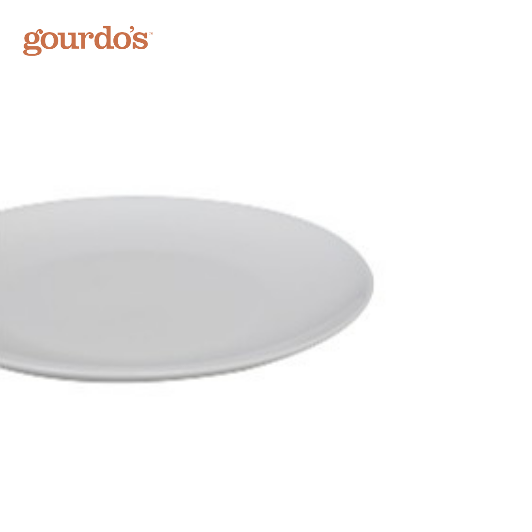 Gourdo's Porcelain Coupe Plate 8"