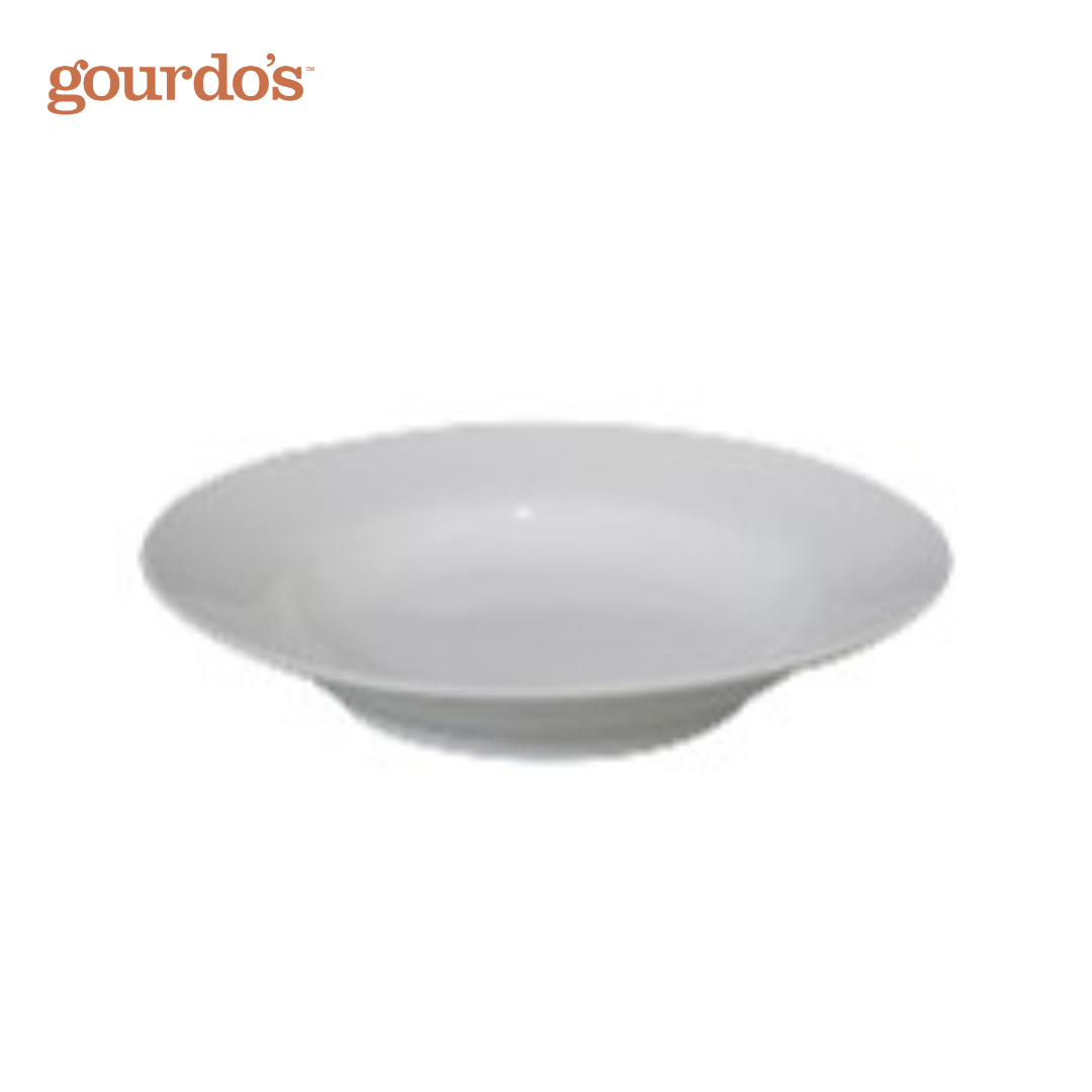 Gourdo's Porcelain Buffet Soup Plate 9"