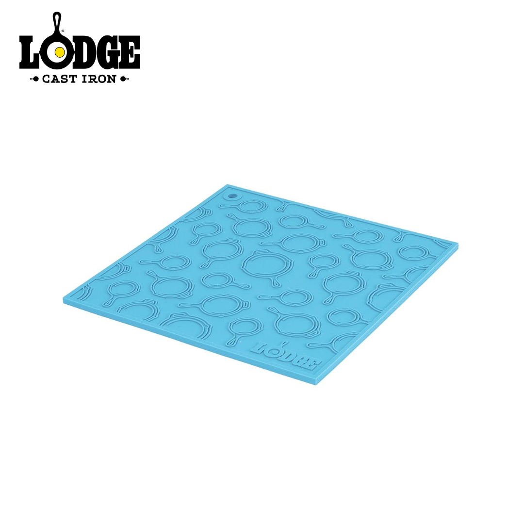 Lodge Silicone Square Trivet Skillet Pattern 7"