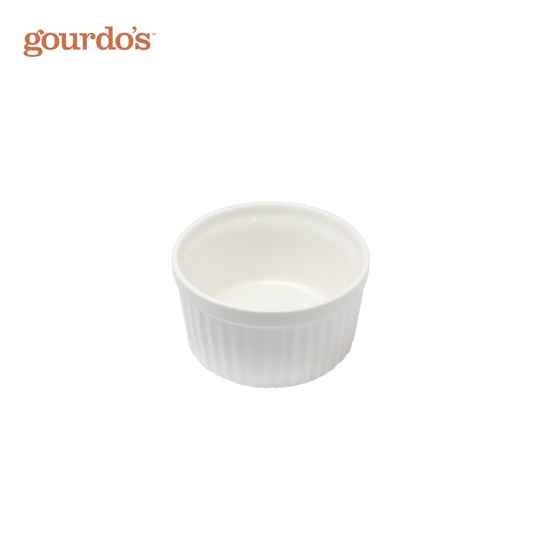 Gourdo's Porcelain Ramekin Set of 4 4"