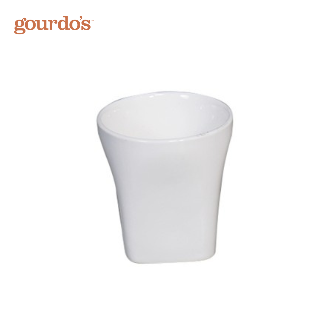 Gourdo's Porcelain Japanese Square Tea Cup 140cc