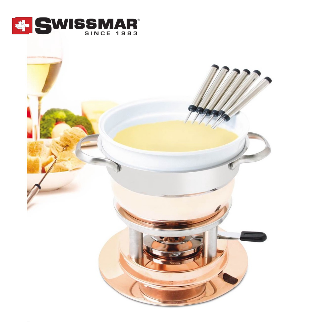 Swissmar Lausanne 11pc Fondue Set Copper
