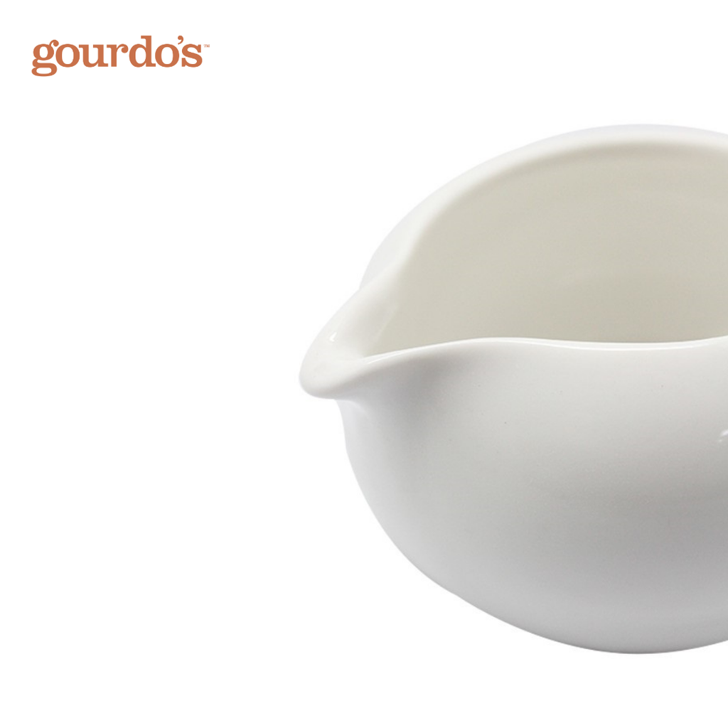Gourdo's Classic Century Porcelain Milk Jug 4.5"
